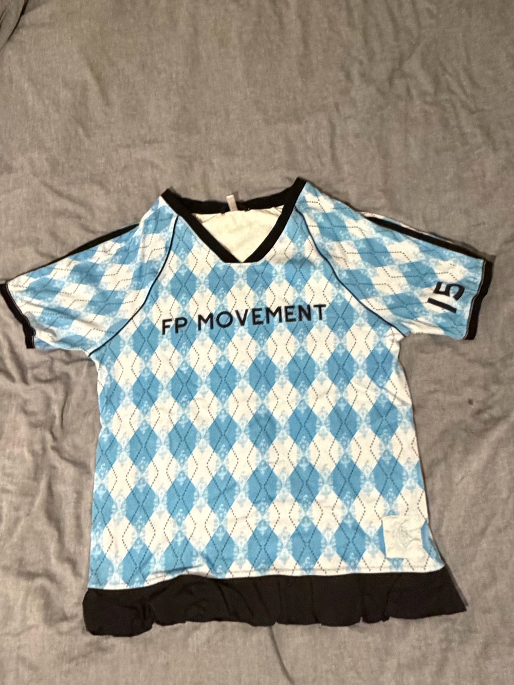 Free People Movement S Baseline Printed Tee Argyle